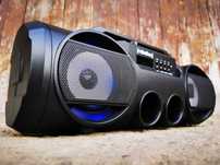 BOOMBOX Subwoofer Głośnik BLUETOOTH Radioodtwarzacz MP3 Wieża Karaoke