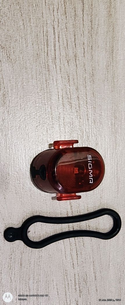 Комплект ліхтарів передній та задній ліхтар Sigma Sport Nugget II Flas