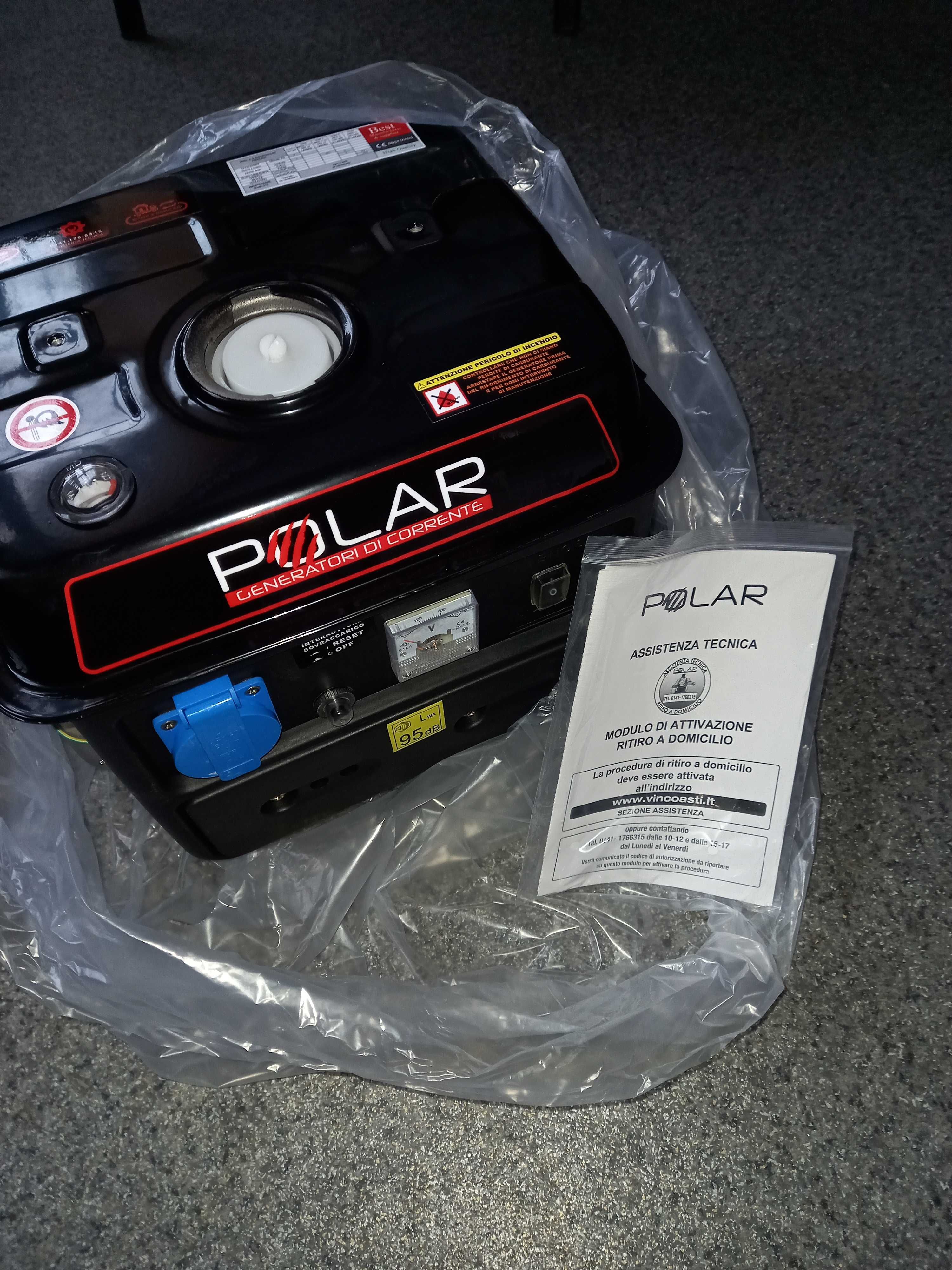 Генератор бензиновий POLAR P 67104 2T 800 W, Новий