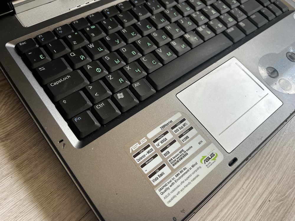 Ноутбук asus z99h для учёбы
