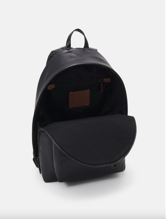 COACH Hall Backpack Чоловічий шкіряний рюкзак оригінал мужской подарок