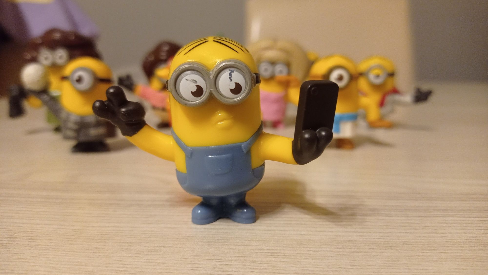 Minionek Minionki NOWE figurki 10 różnych - Mc Donald's 2019 zestaw z