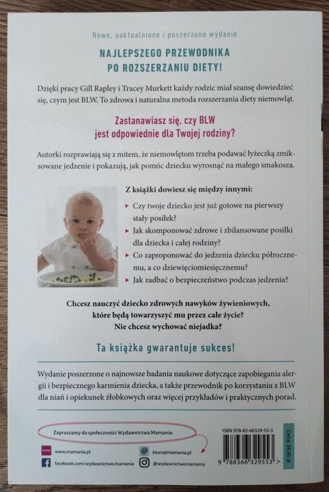 Książka Bobas Lubi Wybór BLW