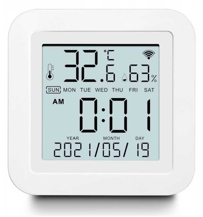 Termometr Higrometr TH06 LCD TUYA Smart WIFI