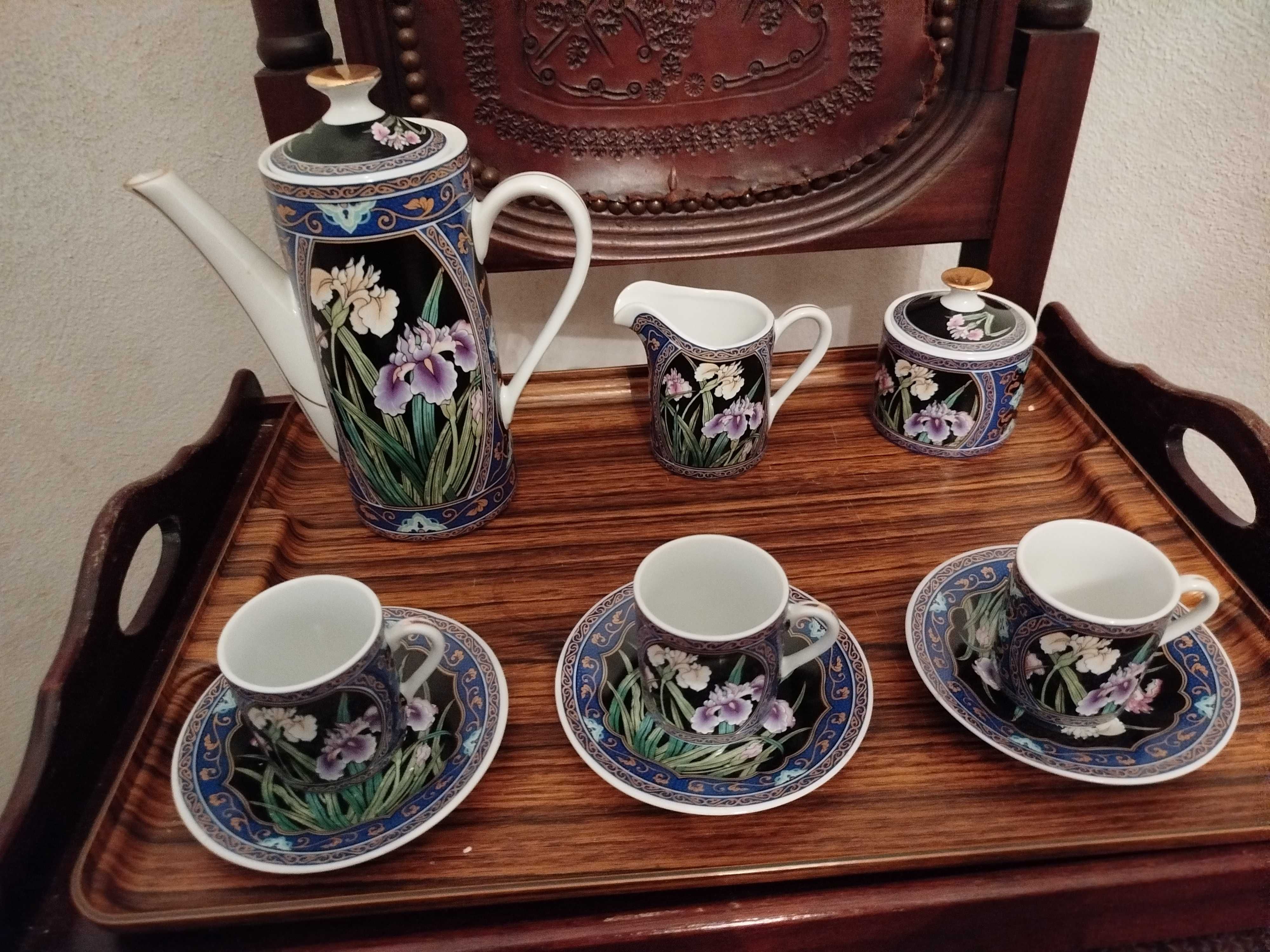 Conjunto de café porcelana japonesa