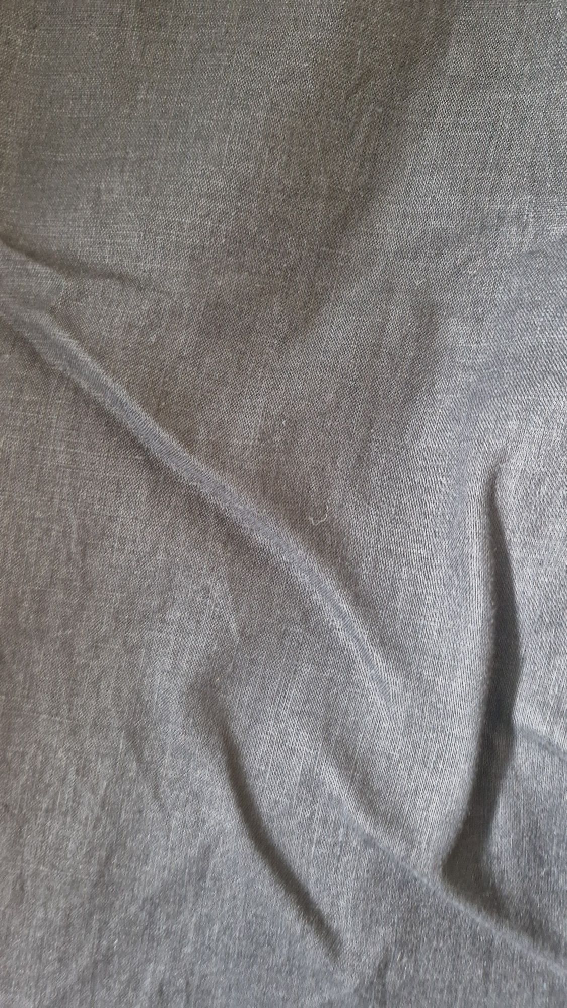 Zara lniane męskie spodnie XL