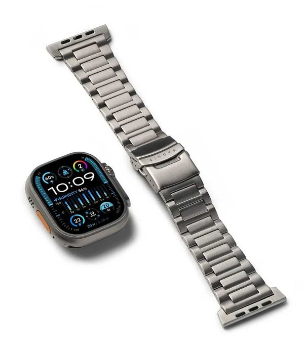 Ремешок Ringke Titanium One Apple Watch 44/45/46/49mm Natural Titanium