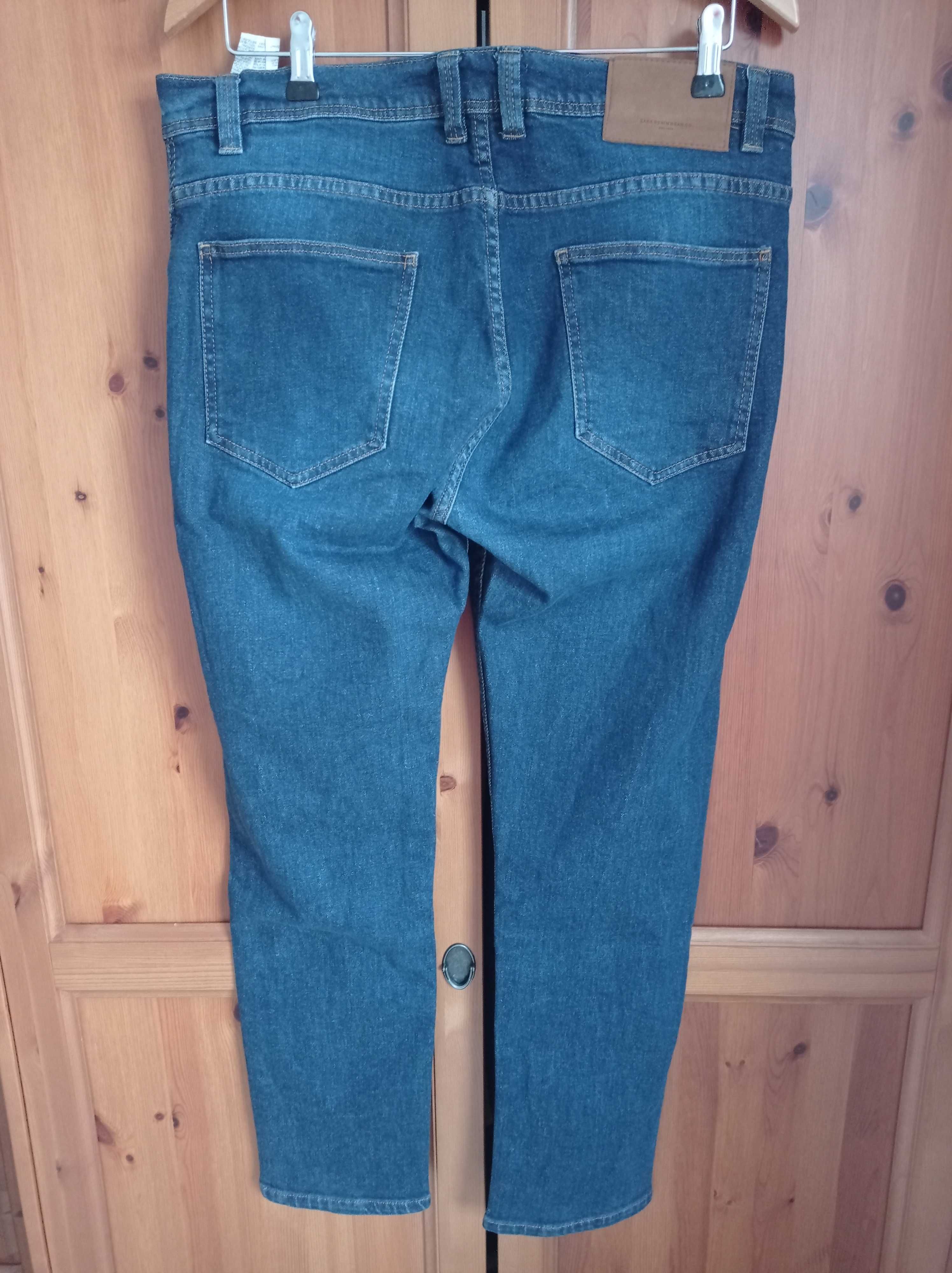 Taniej 70 % Męskie jeansy ZARA pas 43 cm jak nowe