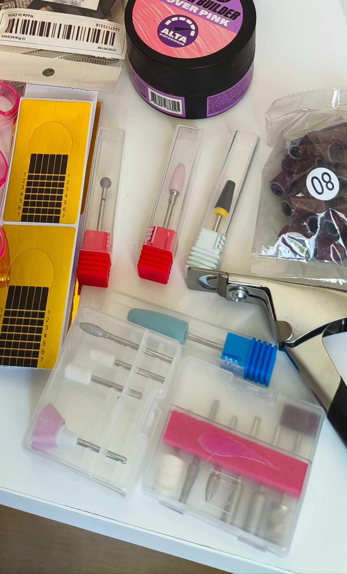 Kit Completo de Material de Unhas – Para Profissionais ou Iniciantes!