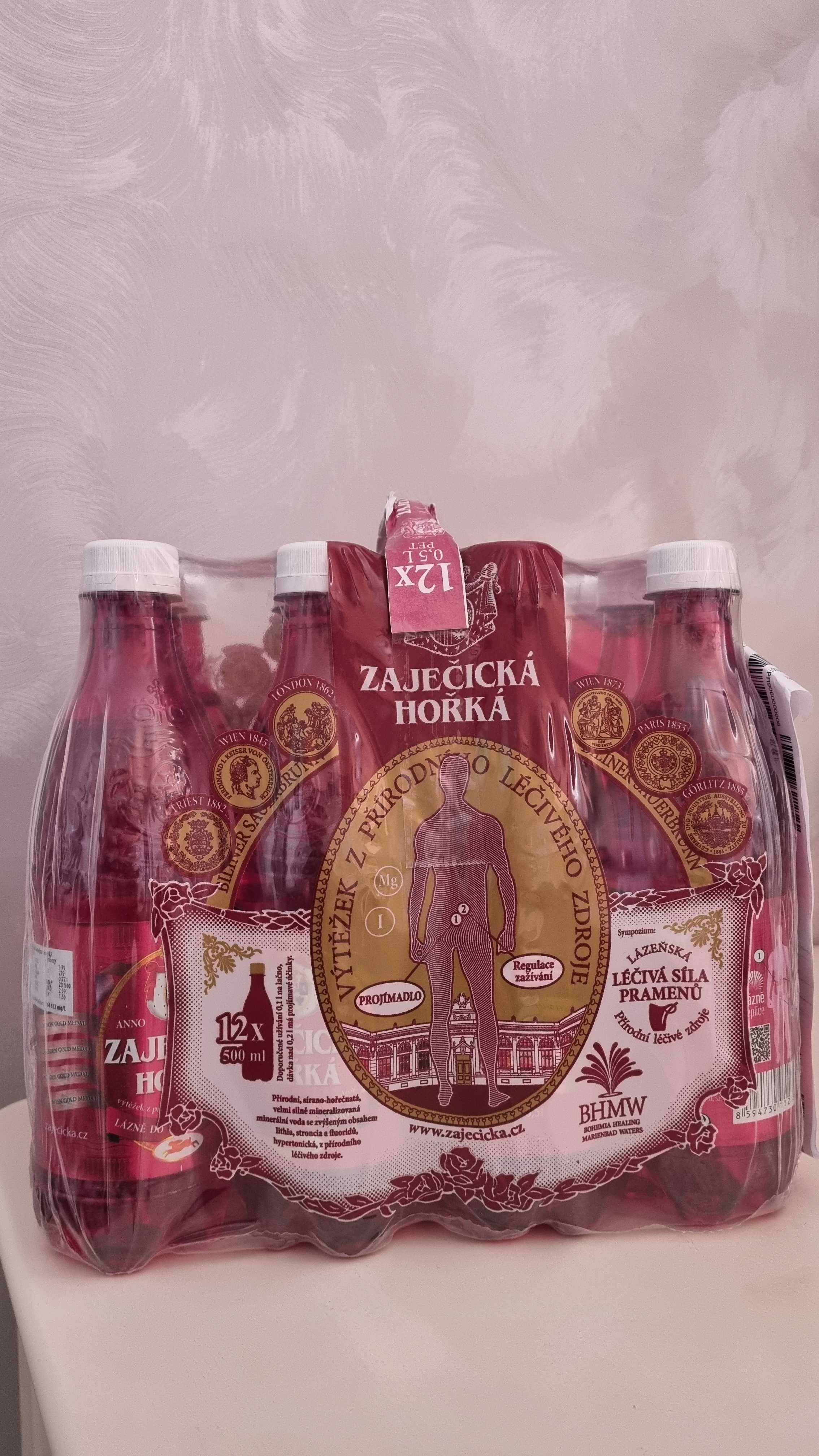 Вода Zajecicka Horka (ЗАЄЧИЦЬКА ГІРКА). Блок - 12 бутилок