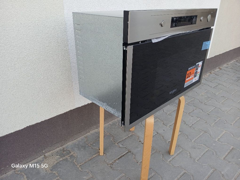 Нова мікрохвильова піч під вмонтування з Європи. Whirlpool AMW440/IX.