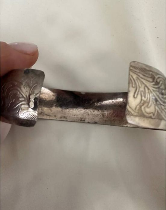 Антикварний срібний браслет