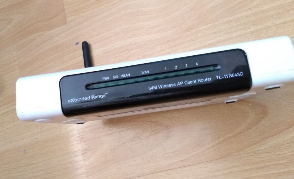 Router tp-link TL-WR543G modem Wi-Fi LAN WAN wifi internet