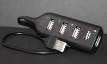 Rozdzielacz Rozgałęźnik USB 2.0 4 porty