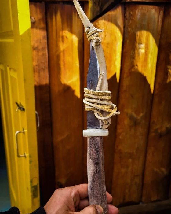 Nóż z poroża renifera OSTATNIA SZTUKA!