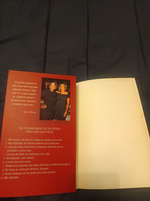 Livro  da apresentadra Oprah