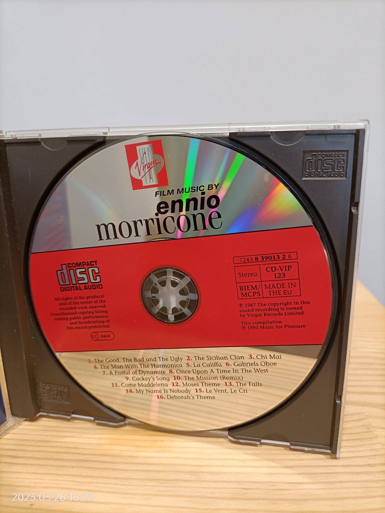 Ennio Morricone  plyta cd