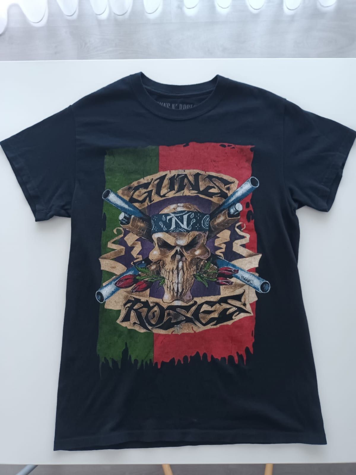 TShirt Guns N Rosea oficial merchandising Lisbon 2017