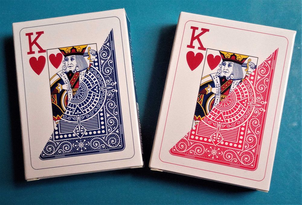 Baralho de Cartas Modiano Texas Poker Hold'em 100% Plástico