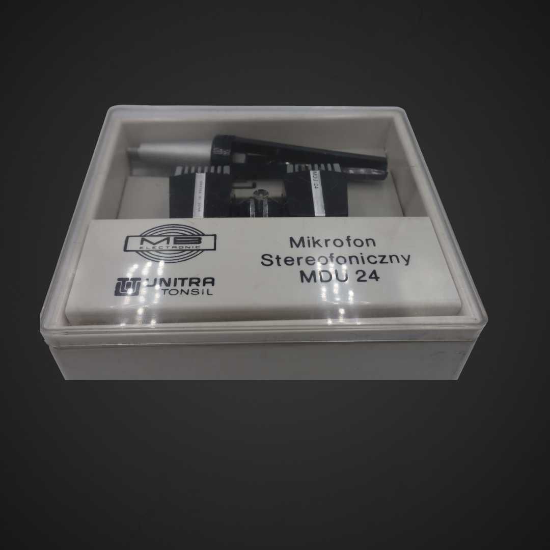 Mikrofon Hi-Fi stereo UNITRA TONSIL MDU-24 z PRL B41/060130