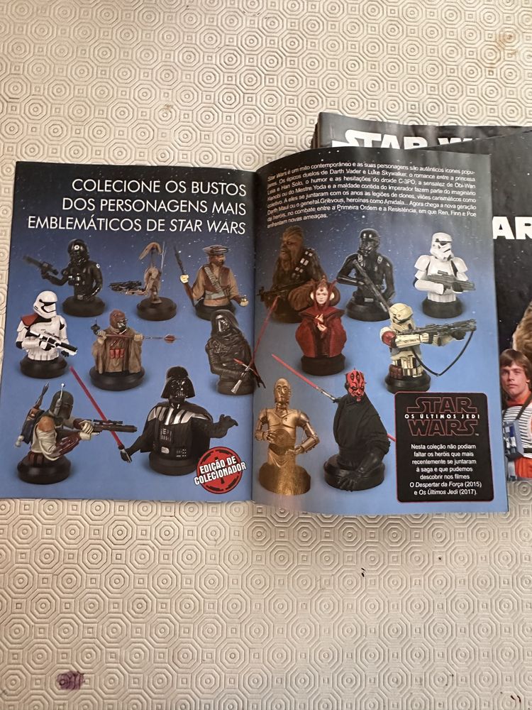 Star Wars 35 bustos - colecao completa