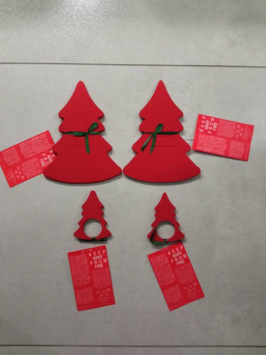 Etui na sztućce i obrączki na serwetki 8 szt