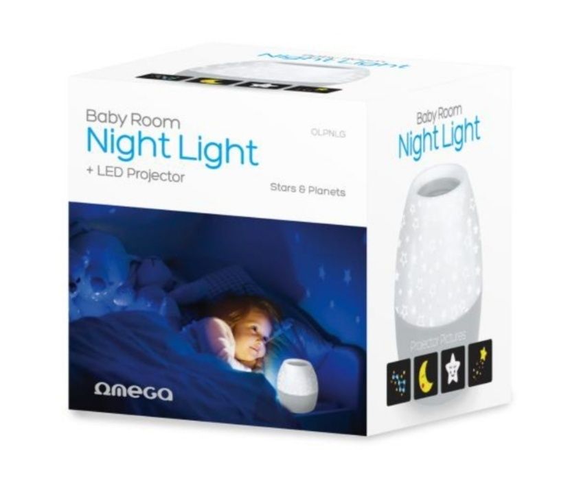 OMEGA LED projector night light