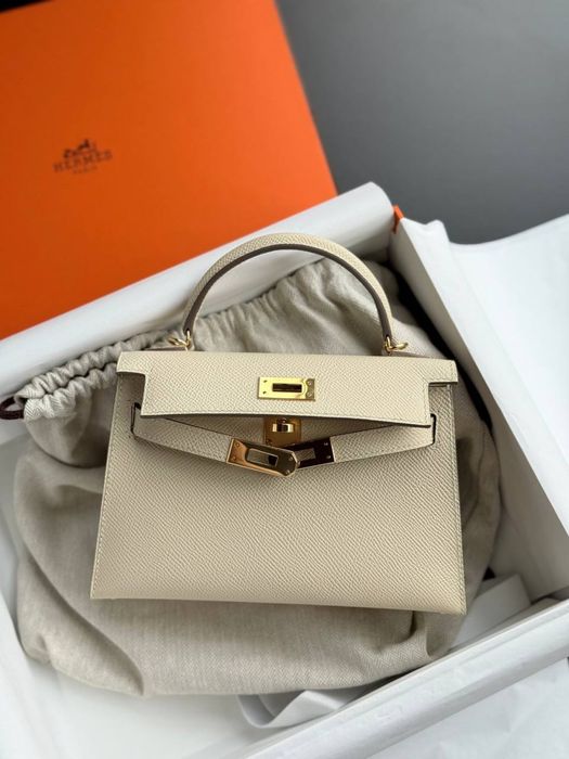 ТОРГ! Срочно! Сумка Hermes Kelly mini 20 Премиум качество
