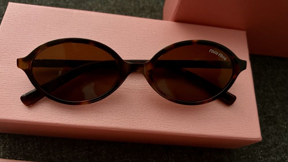 Oculos da Miu Miu castanhos