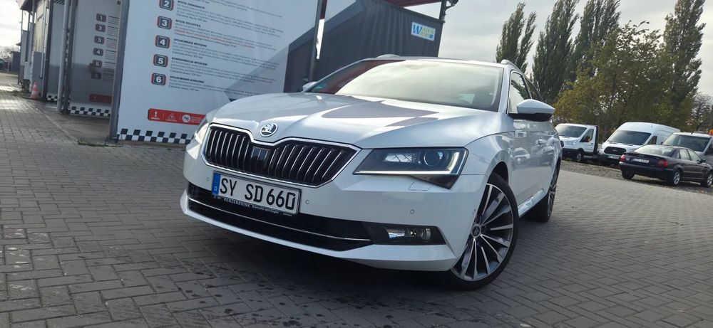 Skoda Superb L&K 2.0TDI 190Km DsG Alu Klima Import Raty Opłaty ASO !!!