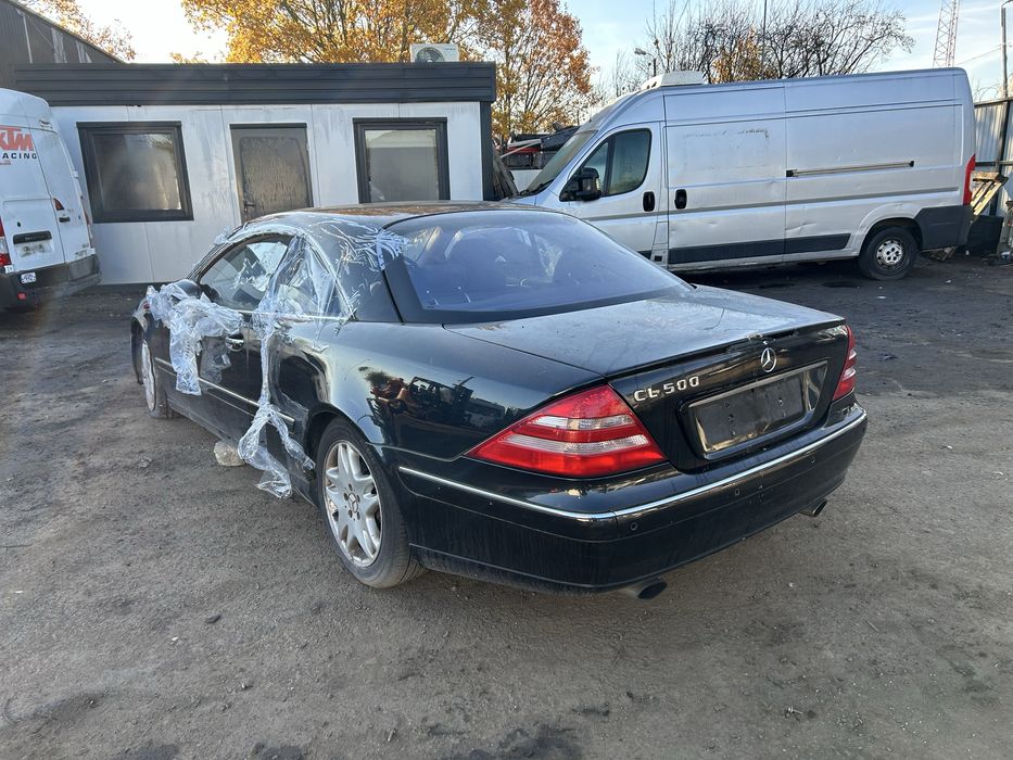 Mercedes CL500, 2002r, silnik 5.0, Anglik z kluczykami