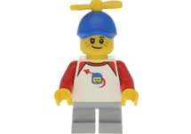 LEGO figurka chłopiec śmigło 60234 cty1015 (N)