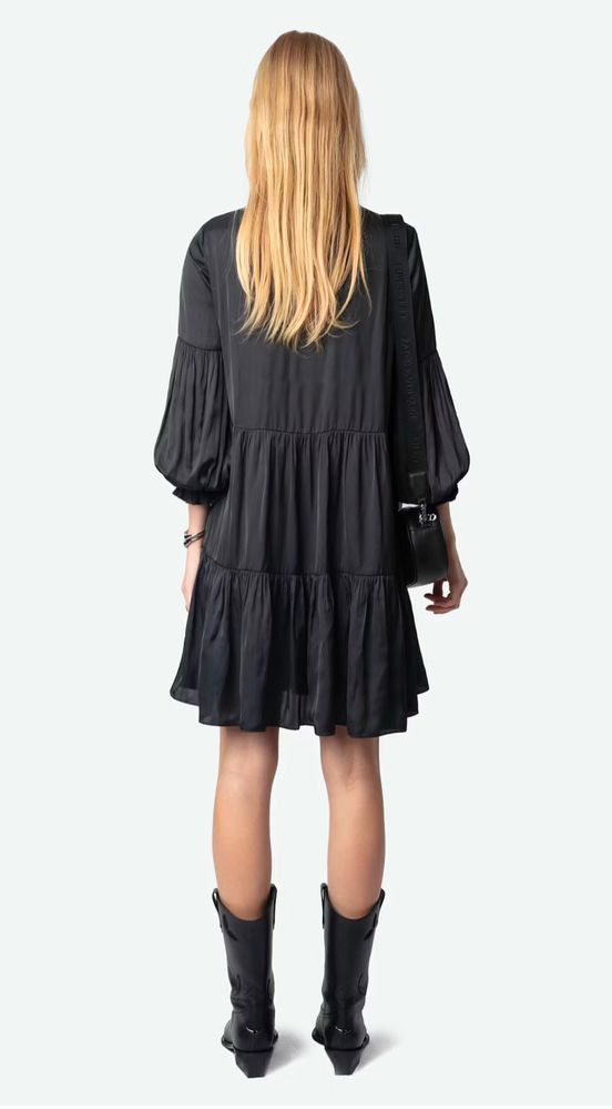 Платье сукня черное кароткое Zadig & Voltaire