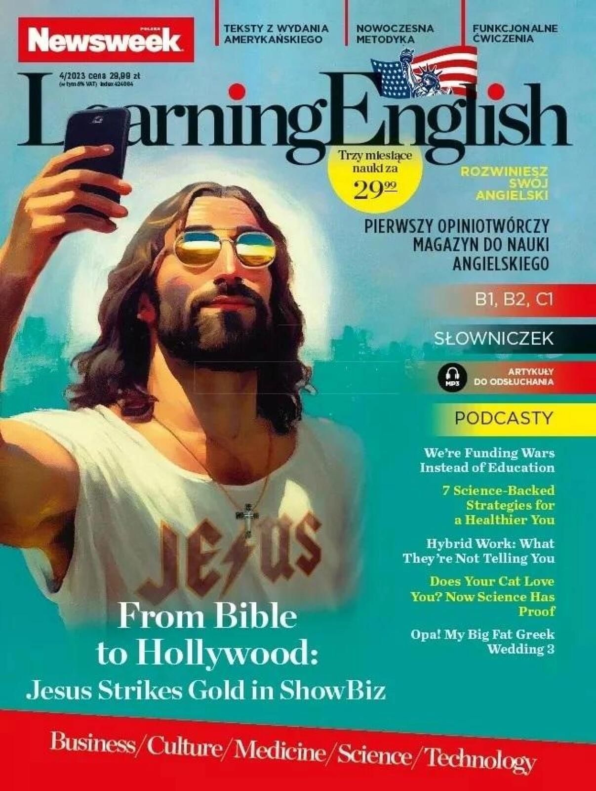 Newsweek Learning English 4/2023 From Bible to. Ringier Axel Springer