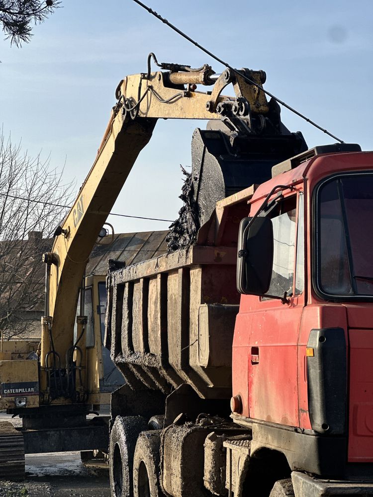 Послуги екскаватора + самоскид. Недорого. Ужгород
