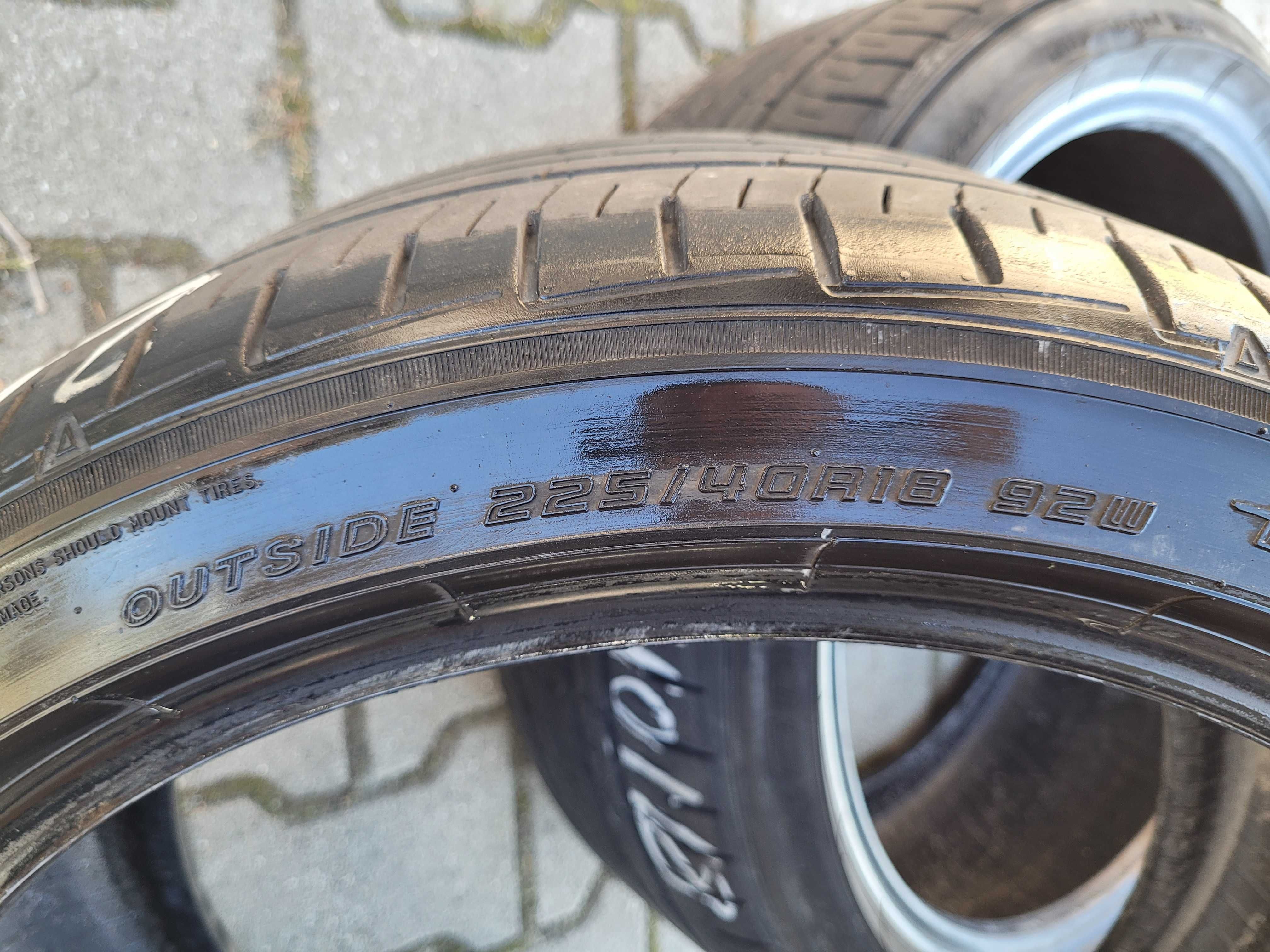 Opony Falken Ziex Ze914 225/40r18 2szt.lato 92w