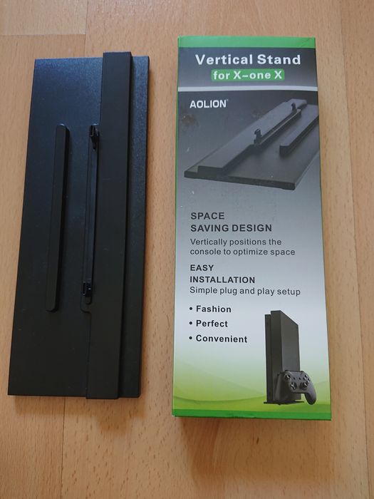 Suporte vertical xbox one x sony playstation nintendo switch consola