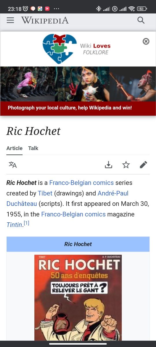 Revista Ric Hochet - 1974