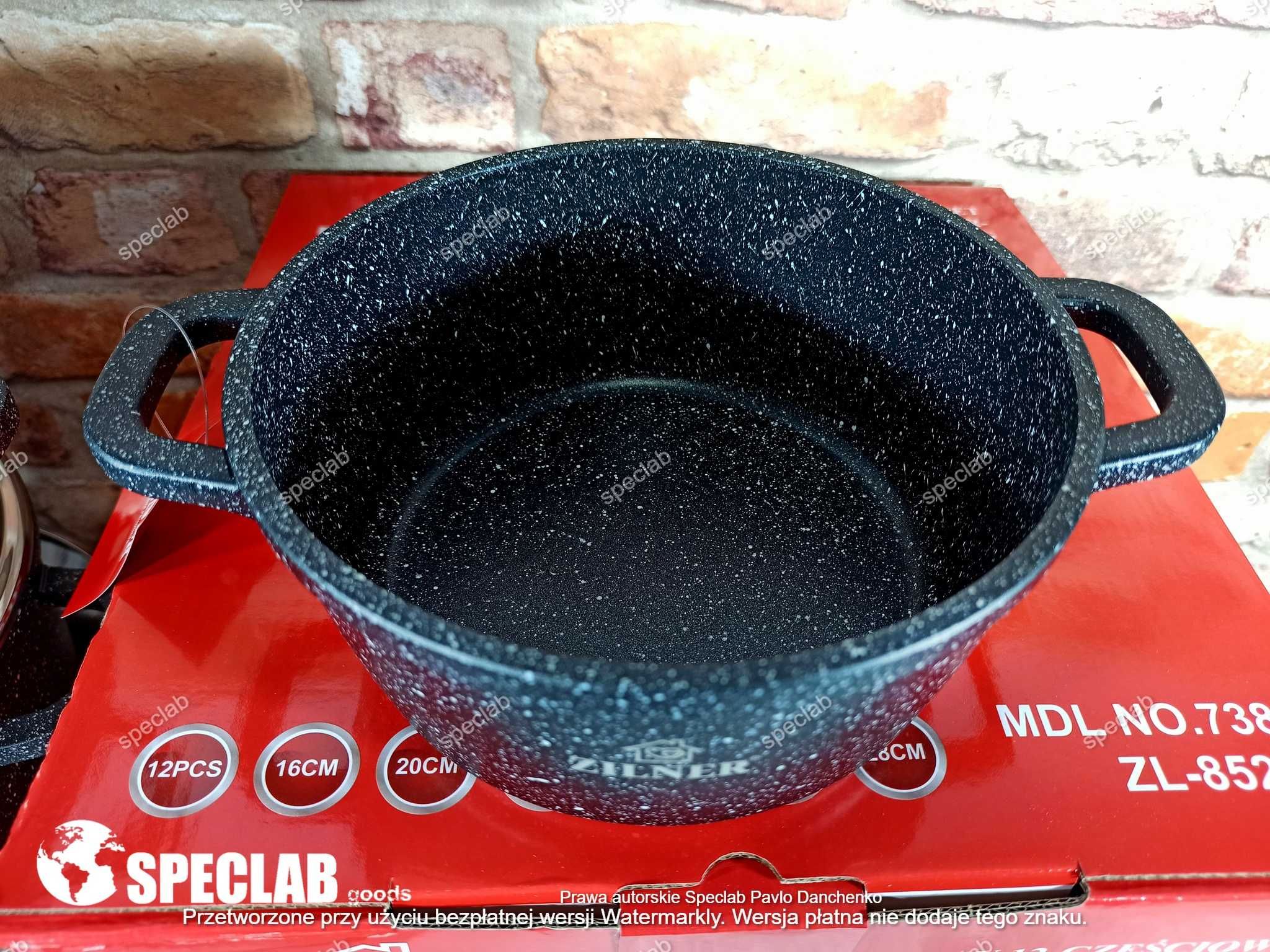 Zestaw garnkow ZILNER ZL-8526 Gaz, indukcja, piekarnik, zmywarka