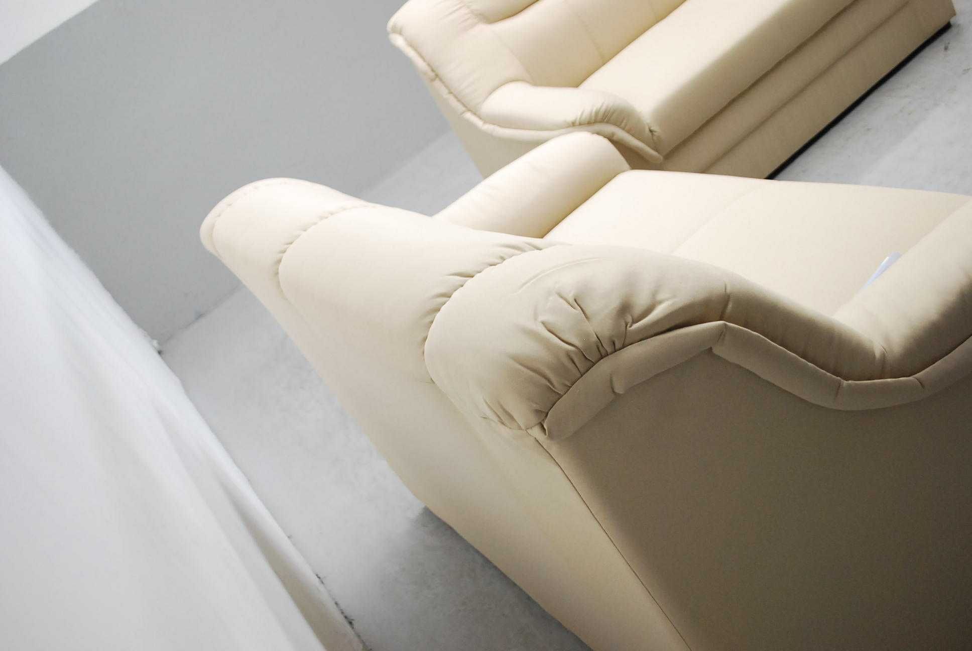 RCE nowy komplet 2+2 SOFA kanapa ZESTAW beżowa tkanina