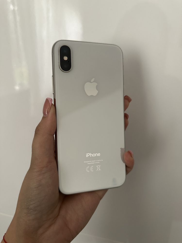 Iphone X 64GB srebrny