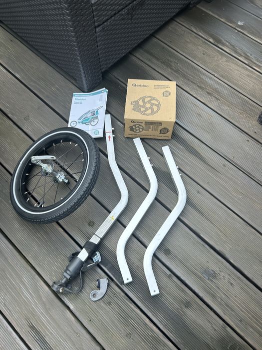 Qeridoo Kidgoo 1 przyczepka rowerowa