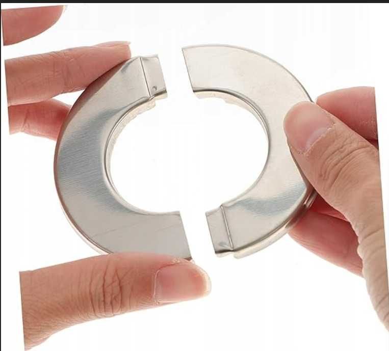 Zaślepka otworów do baterii 3 szt Stal Nierdzewna Kołnierz Prysznicowy