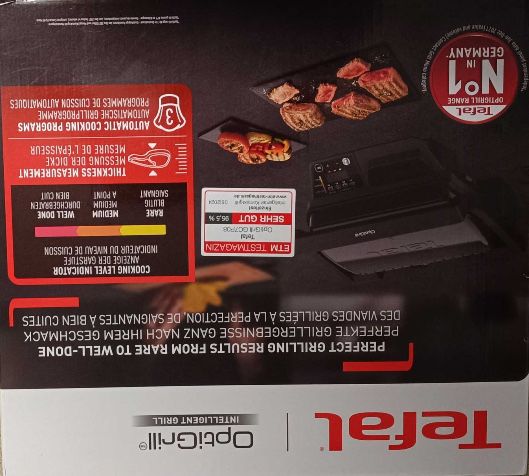 Grill ogrodowy kontaktowy OptiGrill GC7P08