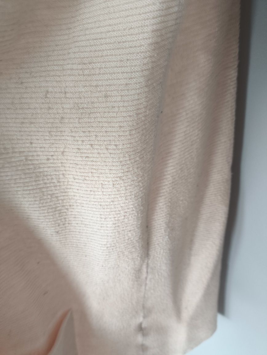 Beżowy sweter kardigan r 44 damski