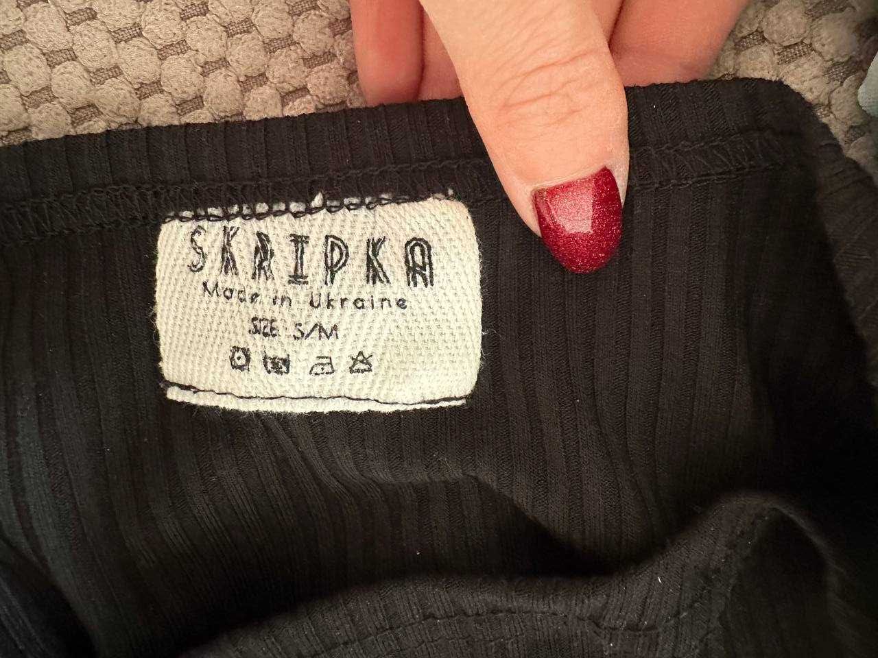 Krop top z odkrytym brzuchem - Skripka S/M