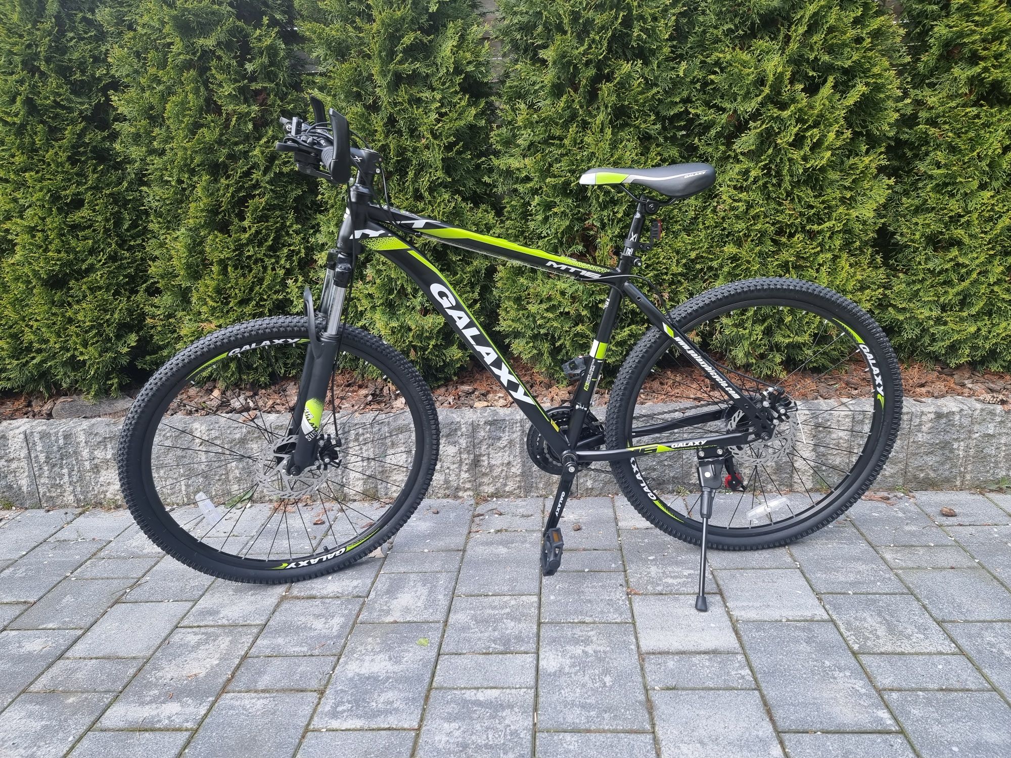 Rower MTB Galaxy rama 19 cali koło 27,5 " czarno zielony nowy