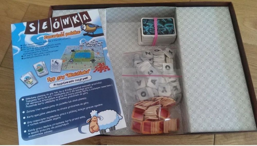 Zestaw: 2 x puzzle + gra edukacyjna słówka