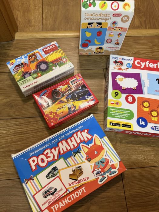 Дитячі пазли. Лото. Розвивашки