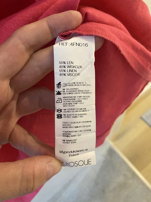 Lniana sukienka Quiosque